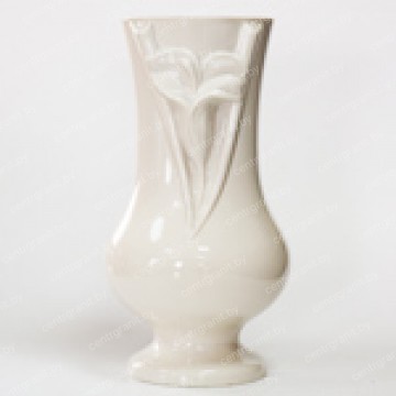 Полимерная ваза ПВ-8 белая