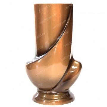 Полимерная ваза ПВ-1 бронза