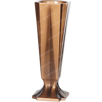 Полимерная ваза ПВ-21 бронза