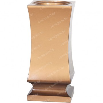Полимерная ваза ПВ-9 бронза