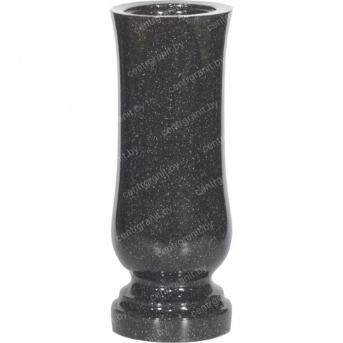 Полимерная ваза ПВ-7 темный гранит
