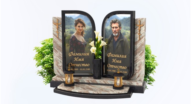 500+ уникальных и классических моделей памятников