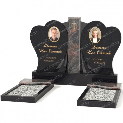 Двойной памятник Б-40