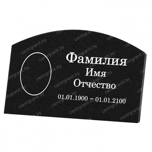 Табличка из гранита ГТ-5
