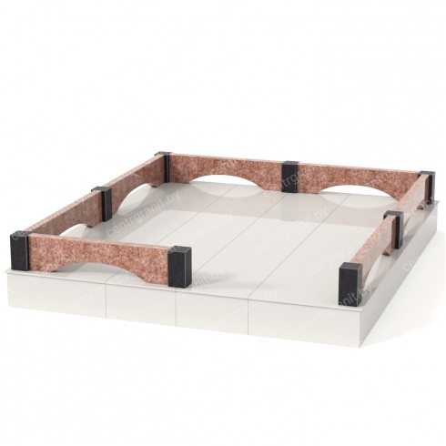 Гранитная ограда ГО-26