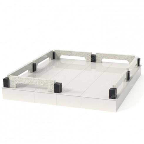 Гранитная ограда ГО-27