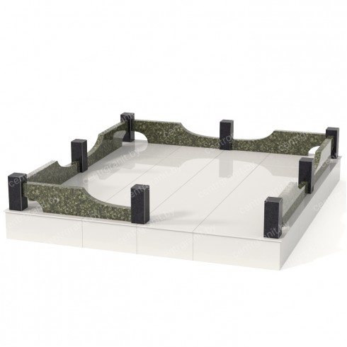 Гранитная ограда ГО-28