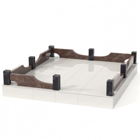 Гранитная ограда ГО-28