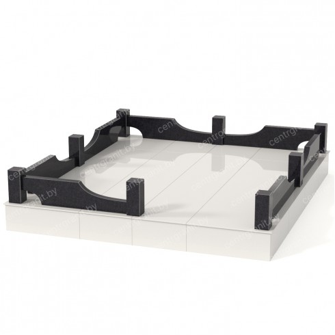 Гранитная ограда ГО-28