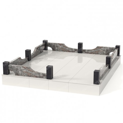 Гранитная ограда ГО-28