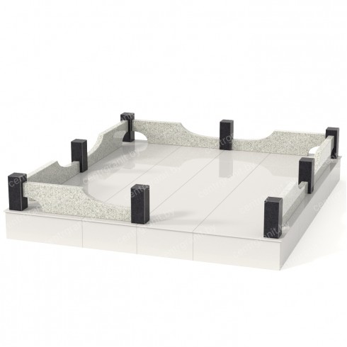 Гранитная ограда ГО-28