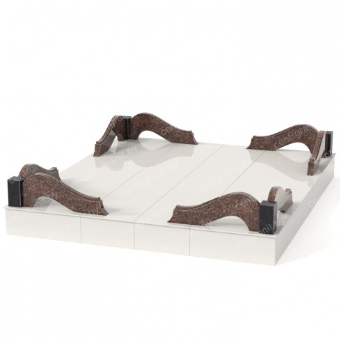 Гранитная ограда ГО-36