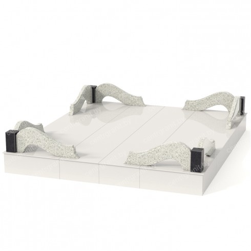 Гранитная ограда ГО-36