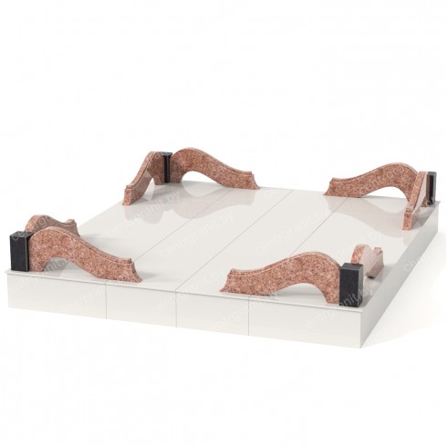 Гранитная ограда ГО-36