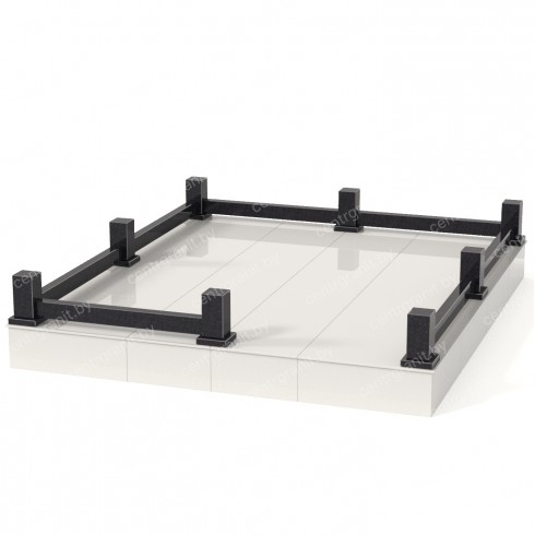 Гранитная ограда ГО-7