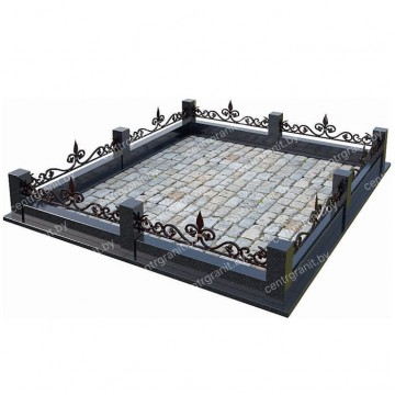 Кованая ограда КО-1