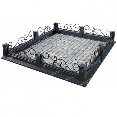 Кованая ограда КО-10