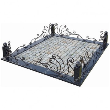 Кованая ограда КО-11