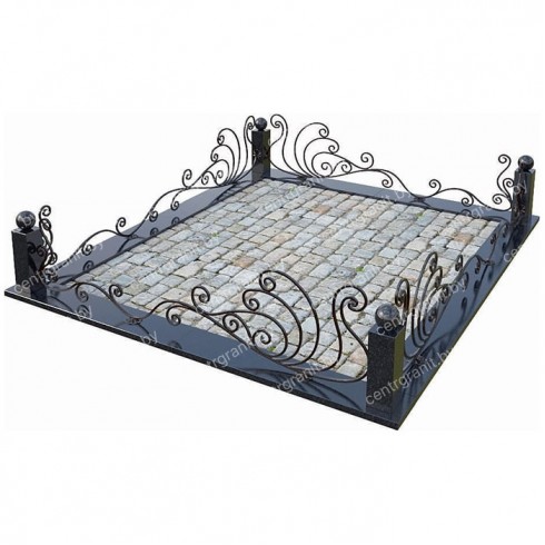 Кованая ограда КО-11