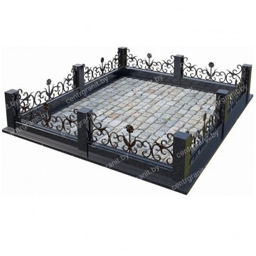 Кованая ограда КО-14