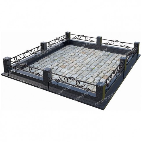 Кованая ограда КО-2