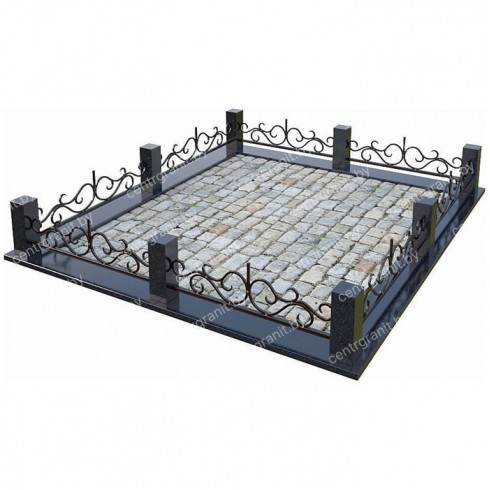 Кованая ограда КО-4