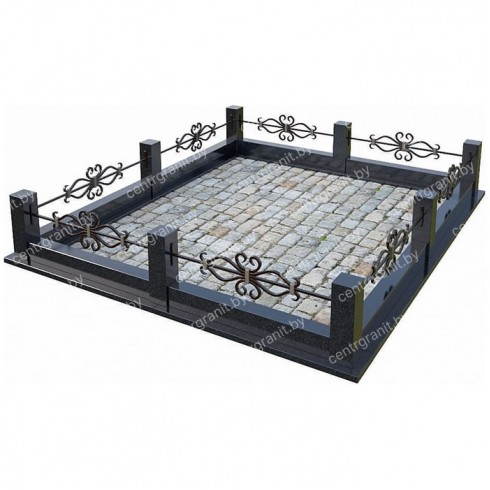 Кованая ограда КО-6