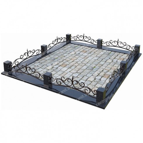 Кованая ограда КО-9