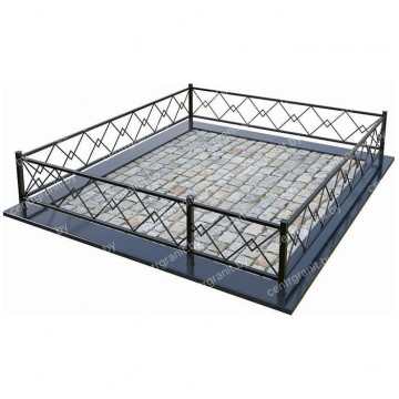 Металлическая ограда МО-6