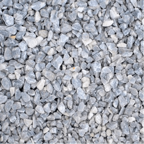 Щебень декоративный серо-голубой