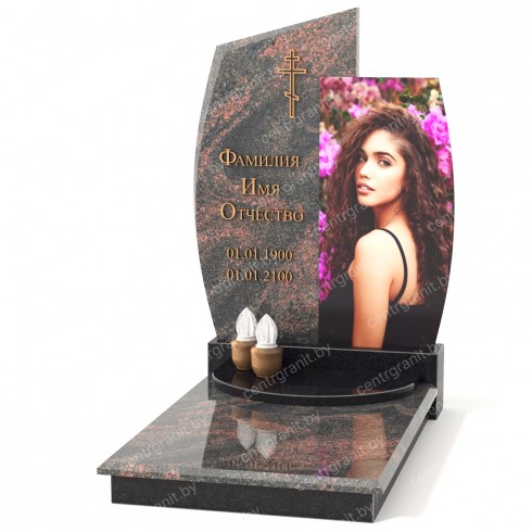 Памятник со стеклом СС-17