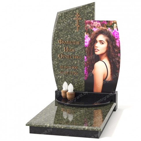 Памятник со стеклом СС-17