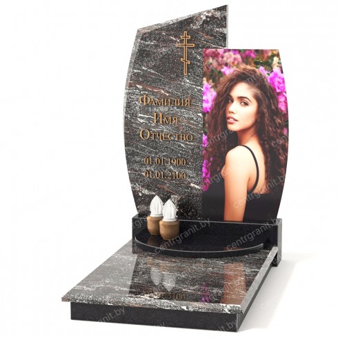 Памятник со стеклом СС-17