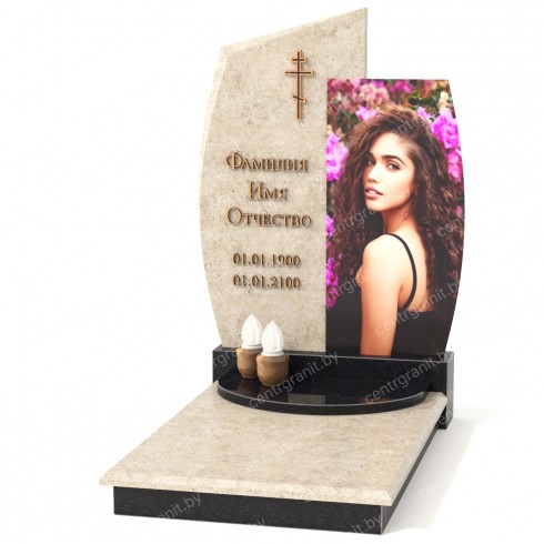 Памятник со стеклом СС-17