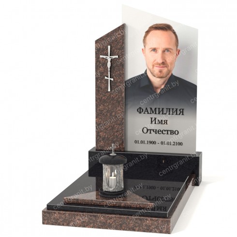 Памятник со стеклом СС-3