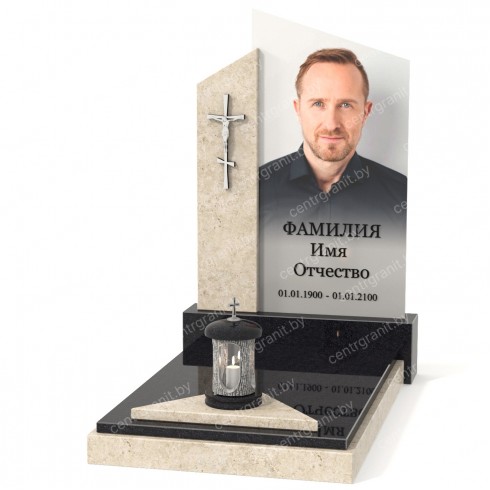 Памятник со стеклом СС-3