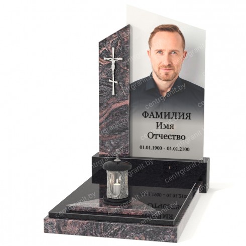 Памятник со стеклом СС-3