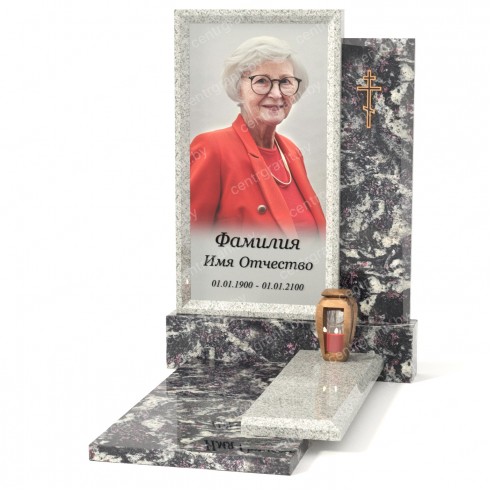 Памятник со стеклом СС-11