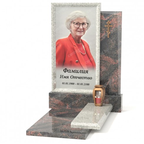 Памятник со стеклом СС-11