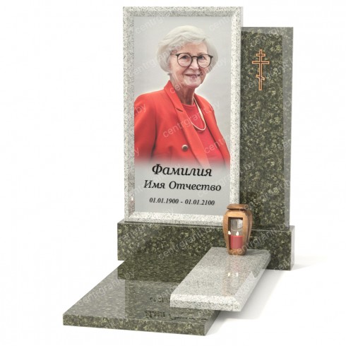 Памятник со стеклом СС-11