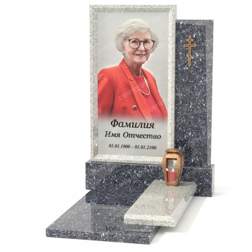 Памятник со стеклом СС-11