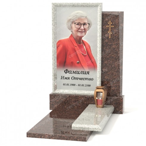 Памятник со стеклом СС-11