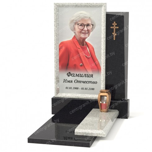 Памятник со стеклом СС-11