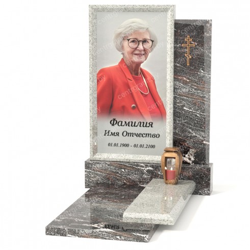 Памятник со стеклом СС-11