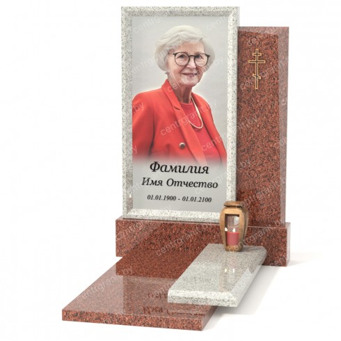 Памятник со стеклом СС-11