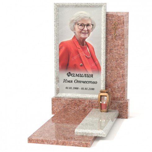 Памятник со стеклом СС-11