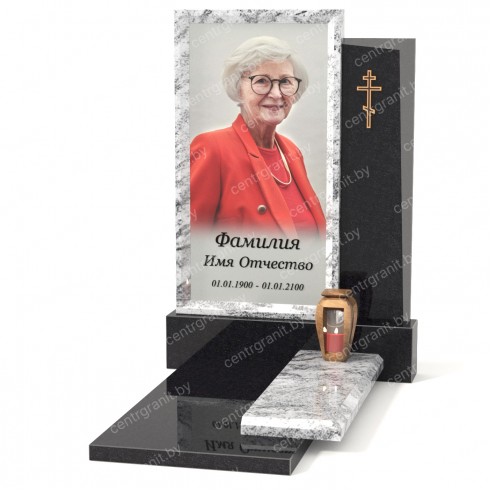 Памятник со стеклом СС-11