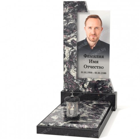 Памятник со стеклом СС-12