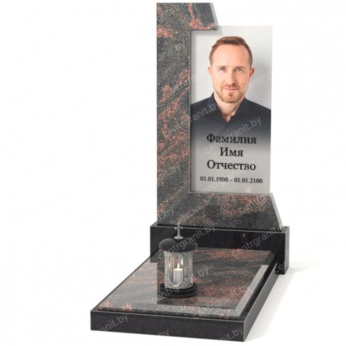 Памятник со стеклом СС-12