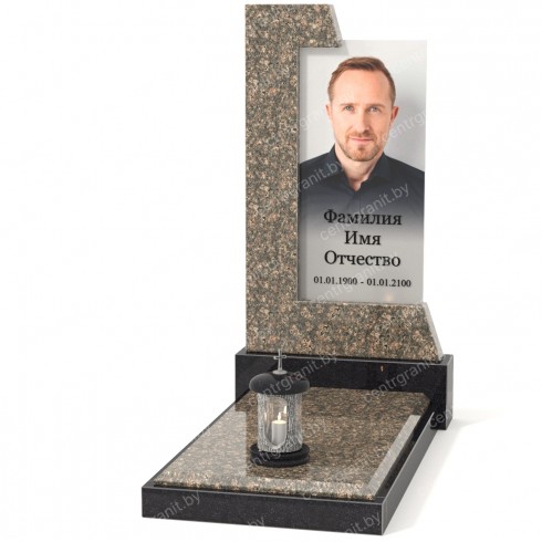 Памятник со стеклом СС-12